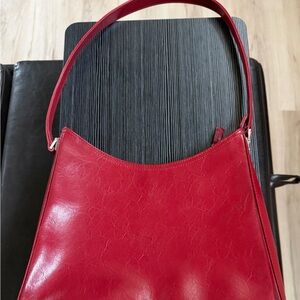 Liz Claiborne Red Leather Purse